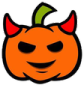 Evil_pumkin emote for Discord