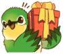 Birb_Gift emote for Discord