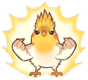 Birb_Goku emote for Discord