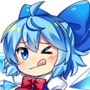 Cirno_Baka emote for Discord
