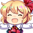 Rumia_Happy emote for Discord