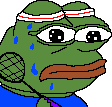 pepeFeelsSportsMan emote for Discord