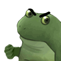 bonk_frog emote for Discord