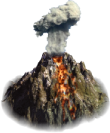 volcano emote for Discord