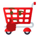 shopping_cart_thonk emote for Discord