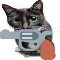 guncat emote for Discord