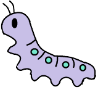 Carl_the_Friendly_Caterpillar emote for Discord