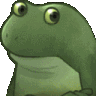 pepedisappear_gif emote for Discord
