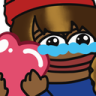 PepeKimLoveCry emote for Discord