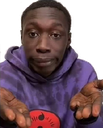khaby_lame_point emote for Discord