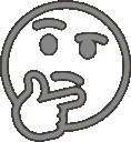 Think_Neon emote for Discord