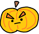 pumpkin_annoyed emote for Discord