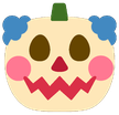 ClownPumpkin emote for Discord