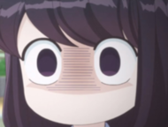 Komi_Scared2 emote for Discord