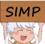 Simp_Sign emote for Discord