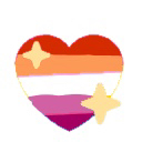 Lesbian_heart emote for Discord