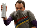 SheldonAllergic emote for Discord