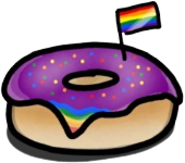 pride_donut emote for Discord