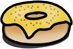 donut_yellow emote for Discord