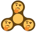 Fidget_Think emote for Discord