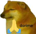 cheems_dorime emote for Discord