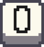 pixel_number_zero emote for Discord