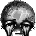 gray_depressed emote for Discord
