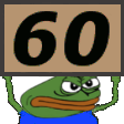 pepe_60 emote for Discord