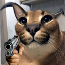 floppa_holding_gun2 emote for Discord
