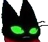 catlooktowards_transparent emote for Discord