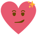 Smirk_Heart emote for Discord