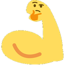 FlexThonk emote for Discord
