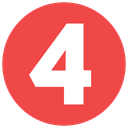 four_orange emote for Discord