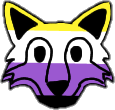 PrideWolfEnby emote for Discord