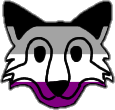 PrideWolfAce emote for Discord