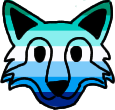 PrideWolfMLM emote for Discord