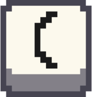 pixel_symbol_parenthesis_left emote for Discord
