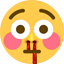 flushed_nosebleed emote for Discord