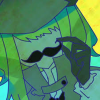 Gumi_think emote for Discord