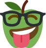smart_123_apple emote for Discord