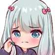 Izumi_Sagiri3 emote for Discord
