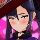 MonaBlush emote for Discord