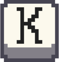 pixel_letter_k emote for Discord