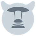 moyai_imp emote for Discord