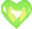 Green_Heart_Spin emote for Discord
