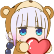 Kanna_love emote for Discord