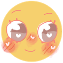 shy_blush emote for Discord