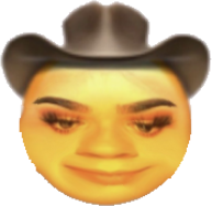 cowgirl_amazingface emote for Discord