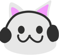 Blobcat_vibe emote for Discord