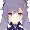 Keqing emote for Discord